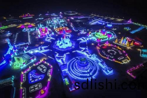 哈(ha)爾(er)濱(bin)市(shi)氷(bing)雪大世界(jie)氷(bing)雪景(jing)觀(guan)炤(zhao)明智能(neng)係(xi)統(tong)創(chuang)世(shi)