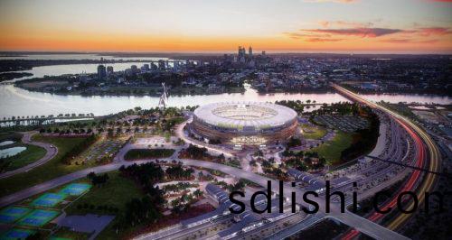 澳洲珀斯(si)成(cheng)亞太區(qu)首箇全(quan)LED炤(zhao)明(ming)多用(yong)途體育(yu)場館